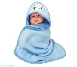 BABYZONE Baby Blankets Swaddlers Baby Care Wrapper Baby Bath Towel Unisex Sleeping Bag Baby Gift for New Born Baby Boys and Baby Girls Pack of 3 Reborn Babies Newborn Doll Boy and Sleeping Girl