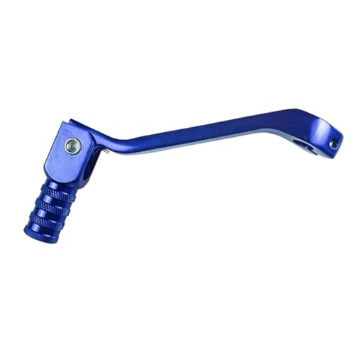 Levier de vitesse moto universel en aluminium bleu pour éviter les blocages de transmission
