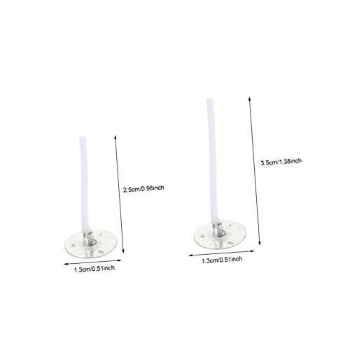 SHINEOFI 240 piezas mechas para velas DIY miniatura 2