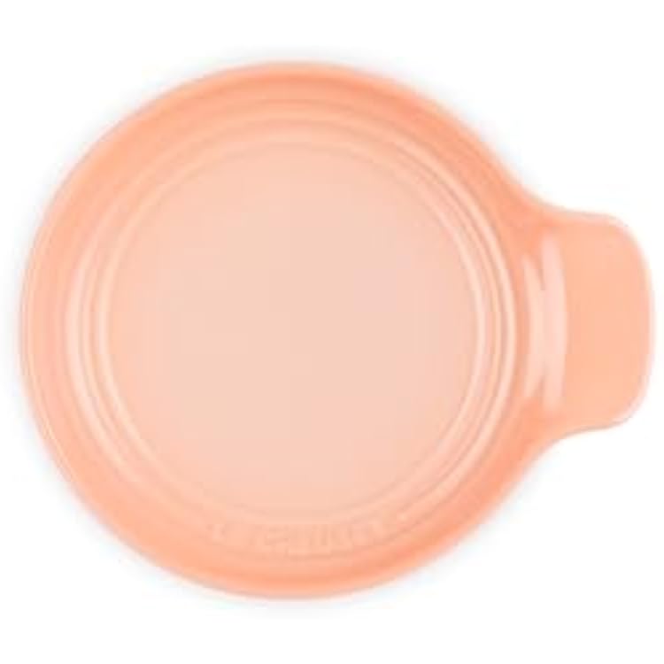Le Creuset Stoneware Signature Round Spoon Rest, 6in., Peche