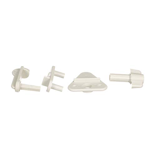 Attwood 11404-6 Pontoon Replacement Latch, Universal Sizing for Square Frames 1 Inch to 1 ¼ Inch, Fits Left- or Right-Hinge Gate - image 5