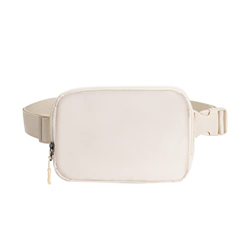 Image of Belt bag Fanny pack crossbody bags for women Everywhere belt bag (ivory)