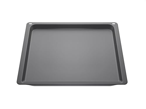 Bosch HEZ631070, Universelles Backblech, emailliert, 37,5 Ă— 45,5 Ă— 3 cm (L Ă— B Ă— H), spĂĽlmaschinengeeignet, robust, kratzunempfindlich, anthrazit