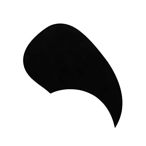 Golpeador para zurdos autoadhesivo para guitarra acústica, protector de púas para rascar, forma de gota...