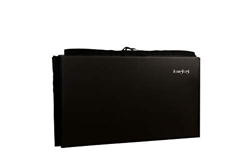 HemingWeigh 4 Fold Gymnastics Mat for Home and Gym, All-Purpose, Anti-Tear, High Density Exercise Mat for Aerobics, Yoga, and Workout 118 inches x 47 inches x 1.9 inches