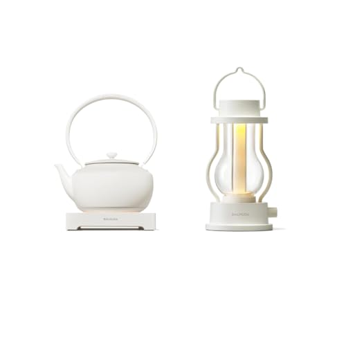 Combo BALMUDA White: Tetera Eléctrica y Linterna LED