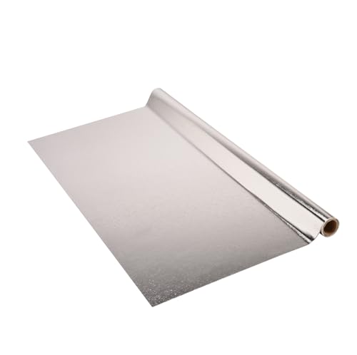 Venilia Lámina adhesiva, Alu Cepillado Óptica metálica, 67,5cm x 1,5m, Espesor 120μ, Vinilo autoadhesivo para muebles o cocina, decorativas papel pintado pared, PVC sin ftalatos, Fabricado en UE