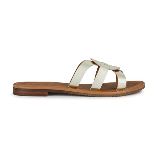 Sandales plates Geox fille pour les vacances et les sorties d'été