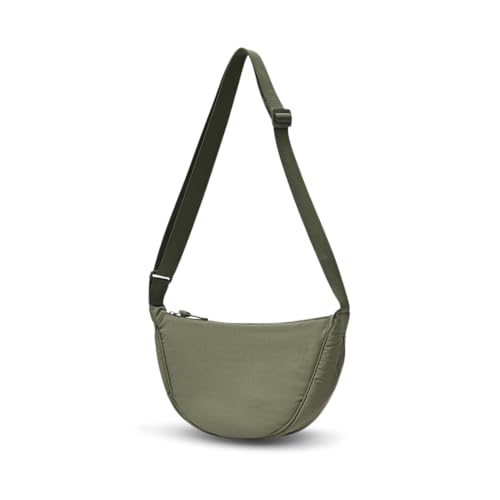YZROHYI Borsa Mezzaluna Donna,Borsa Marsupio Donna Tracolla,Moon Bag Nylon,Borsa a Tracolla Casual,Crossbody Bag,Borse Spalla con Tracolla Regolabile,Borsa per Gnocchi,Borsa a Tracolla Portatile