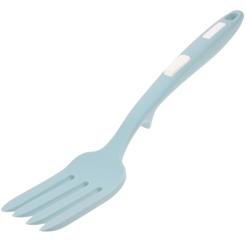 OFFSCH Silicone Cooking Fork Reusable Noodle Fork for Pasta Salad Comfort Grip Lightweight