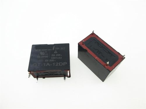Relais 12V GT-1A-12DP GT1A12DP 12VDC 25A 250VAC pour circuit imprimé 4 PIN