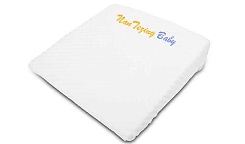 Image of Nan Tezing Wedge Pillow White, Detachable Pillowcase for Easy Cleaning
