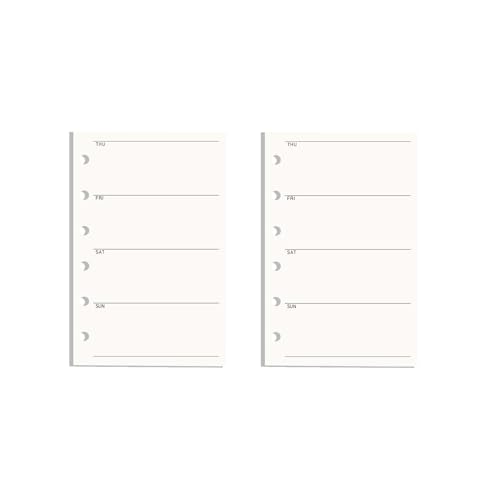 NatSumeBasics A7 tBp 3C` x 5C` tȂ EB[N[oC_[ vi[ CT[g 90V[g 6 |Pbgm[gubNp lsLp (A7EB[N[2)