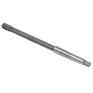 Ubervia Carbide Reamers, Fast Drilling Speed Flexible Machine Reamer High Grinding Accuracy Refined Grooves 4 Teeth for Tool Steel