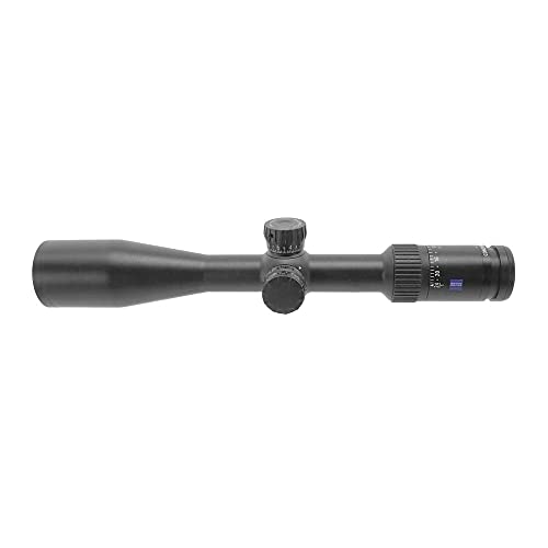 ZEISS Conquest V4 6-24x50 Riflescope with Illuminated Plex Reticle (60) - External Elevation Turret - Ballistic Stop - Adjustable Parallax - .25 MOA