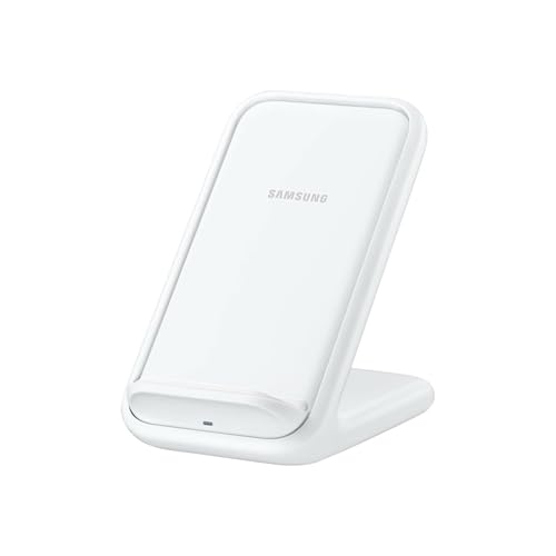 SAMSUNG 15W Fast Charge 2.0 Wireless Charger Stand - White (US Version with Warranty