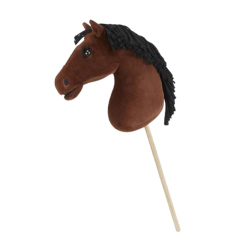LeMieux Hobby Horse Chancer - Racing Bay Thoroughbred - Realistic Head - Perfect For Kids