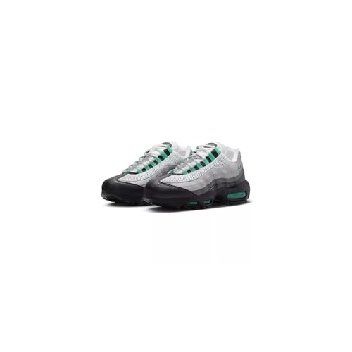 Image of Nike Air Max 95 Women's Shoes (Black /Stadium Green-Pearl Grey, us Footwear Size System, Adult, Women, Numeric, Medium, Numeric 11 Point 5)
