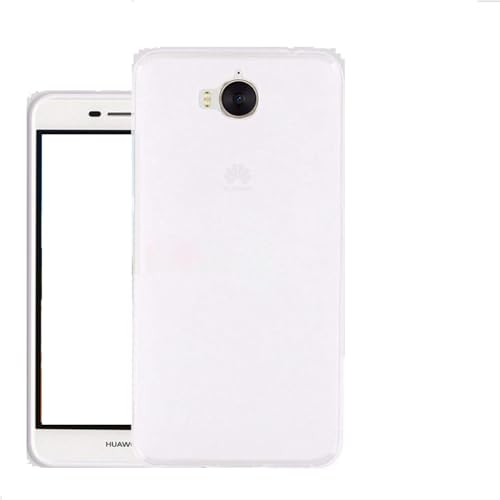 Generico Custodia compatibile con HUAWEI NOVA YOUNG 4G LTE MYA-L11 / Y5 (2017) MYA-L03 L23 L02 L22 (5.0) back Cover Protezione FLESSIBILE antiurto antigraffio Gel Silicone Morbida slim matte Case