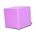 Zxpjkyu Yoga Cube Stool, Seating, Lounge Square Ottoman, Yoga Brick Chair for Stretching Toning, Indoor Sports, Bedroom,Home Gym, Purple