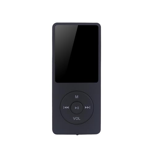 【高コスパ 】FANISA MP3 音楽プレイヤー MP3プレーヤー 32GB内蔵 128GB拡張可能 SDカード対応 スピーカー内蔵 音楽共有 映画鑑賞/写真閲覧/録音/FMラジオ/電子ブック/目覚時計/語学学習/スポーツ (ブラック)