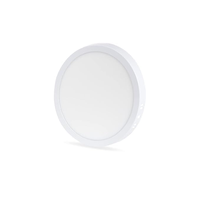 D'Mak Round LED Surface Panel Light for POP & False Ceiling - Cool White (22 Watt, Pack of 2)-image-43