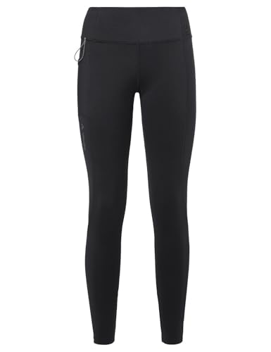 VAUDE Neyland Winter Tights mallas transpirables contra el viento frío de mujer