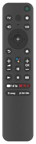 Télécommande vocale pour Sony Bravia RMF-TX800U et TV compatibles