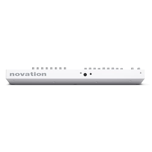 Image of Novation Launchkey 49 MK4 White - 49 Semi-Weighted Key, USB, MIDI Keyboard Controller with DAW Integration. Chord & Scale Modes, 16 Drum Pads, Arpeggiator, & Includes Music Creation Software Bundle | 49 Semi-Weighted Piano-Style Keys, 16 Rgb Velocity-Sensitive Pads with Polyphonic Aftertouch, 8 Endless Rotary Encoders