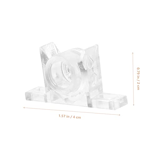 Cubtol 30 Sets Bead Buckle Shelf For Cabinet Shelves For Kitchen Cabinets Drawer Rollers False Front Connector False Drawer Clips Plastic False Front Clips Cabinet Latches Cabinet Catch #TOP4