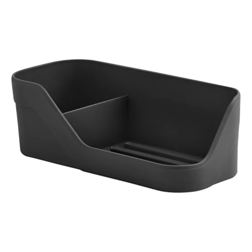 Ou Organizador de Pia Compacto Preto Linha Trium