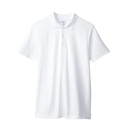 Polo d'été en coton de qualité supérieure jaune taille M mixte