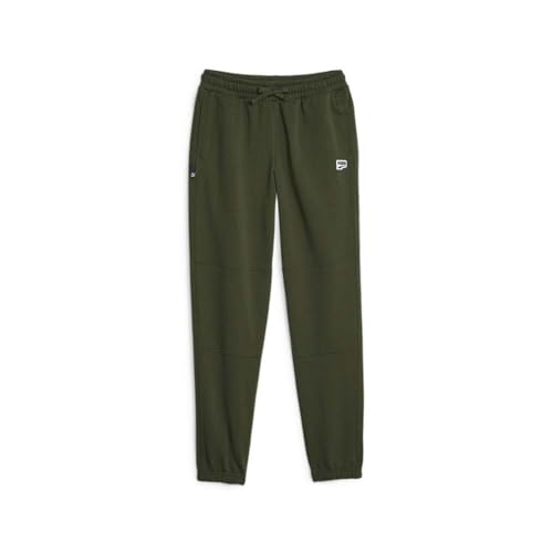 PUMA Kids Boys Downtown Sweatpants Casual Drawstring - Green