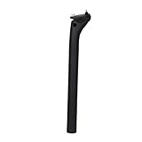 Tija Sillin Tija de sillín de carbono for bicicleta de montaña, 31,5/27,2/desplazamiento de 20 mm, cubierta de base de fibra de carbono for tija de sillín de bicicleta de carretera Tija De SillíN(27.2