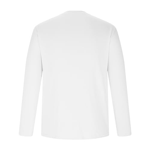 Mens UPF 50+ UV Sun Protection Shirts Outdoor Long Sleeve SPF Rash Guard for Fishing Hiking Swimming Running2