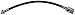 Dorman H620871 Rear Passenger Side Brake Hydraulic Hose Compatible with Select Infiniti / Nissan Models