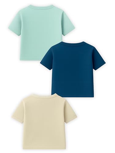 Image of Kidbee Baby Front-Open Cotton Jabla /Top, Full Sleeve, Unisex, Months, Pack of 3