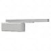 New Surface Track Closer,Silver,LH,Standard 4114T-STD LH AL