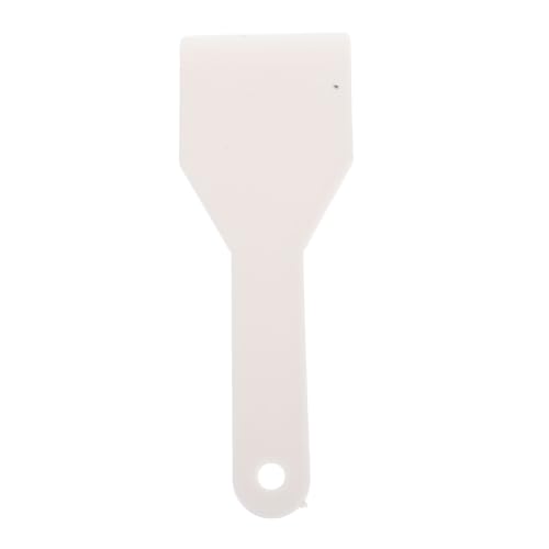 MAGICLULU 1pc Plastic Refrigerator Shovel White Refrigerator Scraper with Handle Plastic Ice Scraper Refrigerator De-Ice Scraper for Frost and Snow Removal Ideal Kitchen Gadget Kitchen