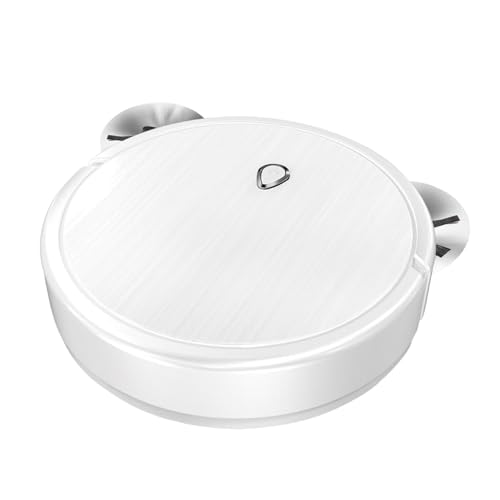 Yulokdwi Robot Aspirador,Robot Aspirador Fregasuelos | Dispositivo Inteligente Multifunción con Reducción de Ruido y Evasión de Obstáculos para Limpieza Higiénica de Polvo en Interiores y