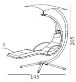 Zoom IMG-1 caesaroo lettino a dondolo con Zoom IMG-1 caesaroo lettino a dondolo con