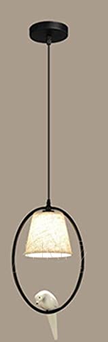 Suspension oiseau loft vintage lustre poétique pour une maison chaleureuse