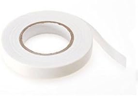 Mutli Color Rainbow Green Floral Tape Stem Wrap Gum Paste 1/2" X 30 Yards 90 Feet Total w/Flower Crafting eGuide (1 Pack, White)