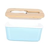 Élégant et fonctionnel : le beurrier avec couvercle l'élégance du style occidental à des fonctionnalités pratiques, ce qui en fait un incontournable pour toute cuisine, boîte à beurre, récipient à beurre en céramique