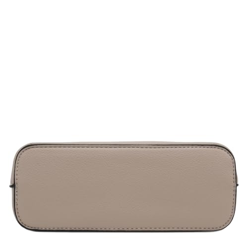 Image of FashionPuzzle Faux Leather Small Dome Crossbody Bag with Chain Strap
