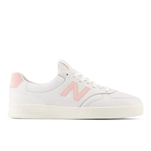 Image of New Balance Men's CT300 V3 Sneaker, White /Pink, 4 Medium US