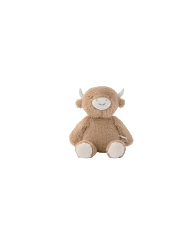 NOUKIE'S - Peluche Toute Douce - 25 cm - Small - Fluffy Cow Beige - Jouet pour Enfant et bébé - Cadeau de Naissance