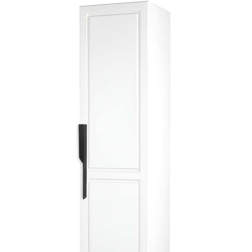 Image of VOLO Cabinet Handle - Multi-Use Pull Handle for Wardrobes, Drawers, Sliding Closets, and Doors in Kitchen, Office, Bedroom (SAC-59) (1 Pair Left & Right) (Black, 450MM (18 Inch))