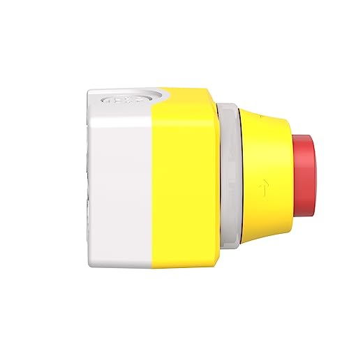 Caja E.Stop lumineuse blanc rouge 24V 1NA 2NC pour sécurité circuit - 4