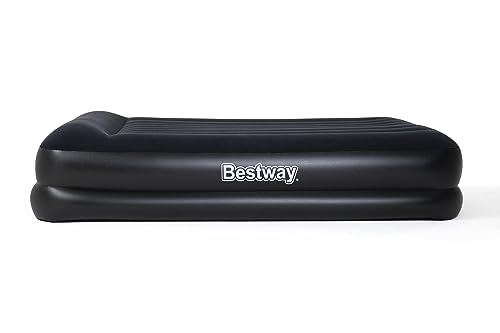 Bestway Aeroluxe Airbed, Luftbett mit eingebauter Elektropumpe, Queensize 203x152x46 cm